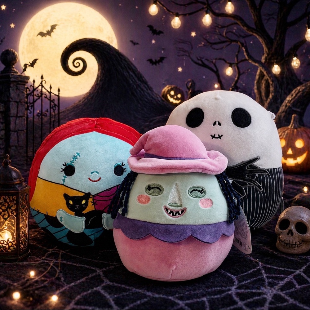 Nightmare Before Christmas Plush Trio